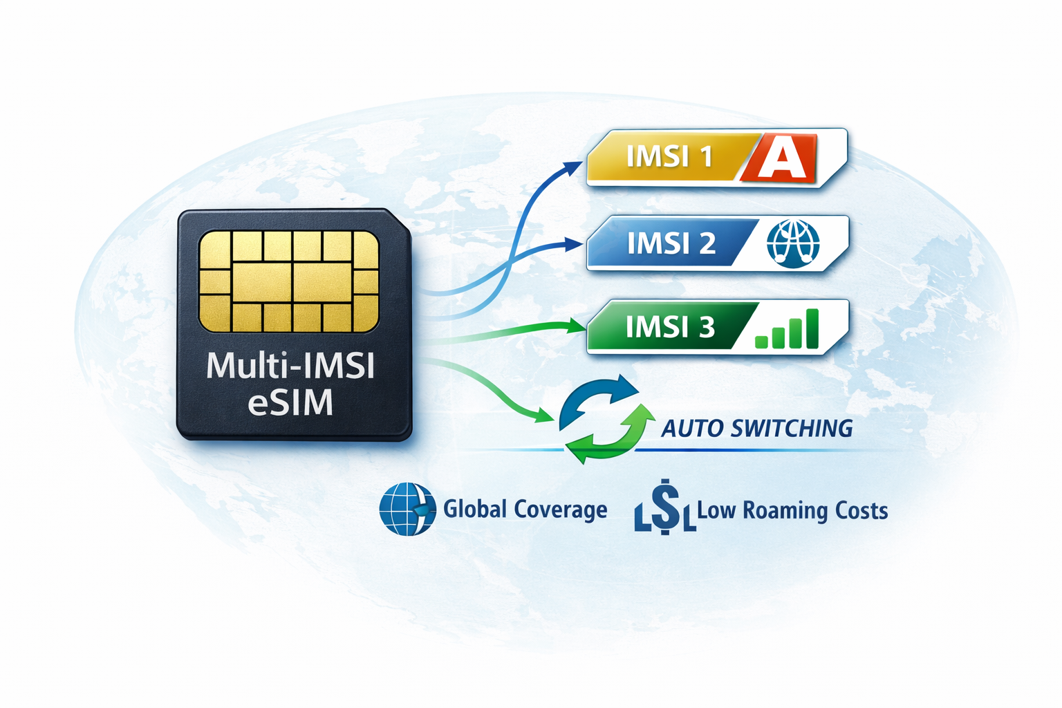 Multi IMSI eSIM