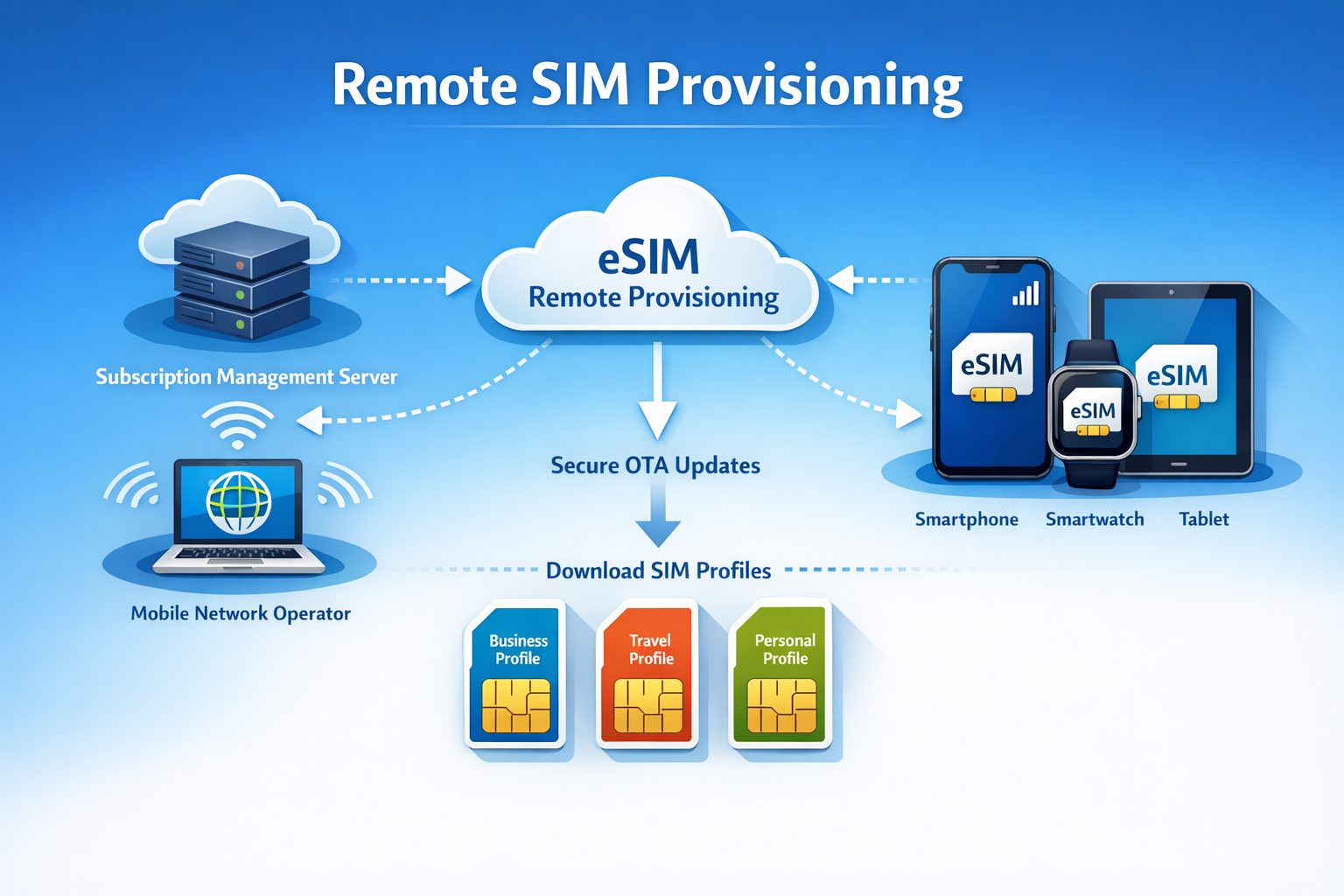 Remote SIM Provisioning (RSP) Server